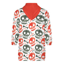 Cargar imagen en el visor de la galería, Sudadera Manta Infantil Gruesa Larga con Capucha con Forro Polar Bolsillo Grande para Niño Chico Adolescentes B412 Personalizada con Impresión Completa de Una Imagen con Foto Logo Patrón Texto