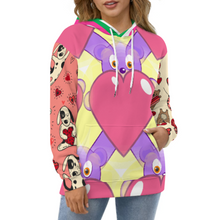 Cargar imagen en el visor de la galería, Sudadera Casual con Capucha de Capa Doble Bolsillo Canguro Talla Grande Unisex para Mujer Hombre FS0816145 Personalizada Impresion Completa de Múltiples Imágenes con Foto Logo Patrón Texto