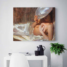 Cargar imagen en el visor de la galería, Pintura al óleo digital /Lienzo/Imagen/Cuadro con Marco interior (versión horizontall) GY0903427 Personalizado,Personalizada Con Foto,Logo O Texto