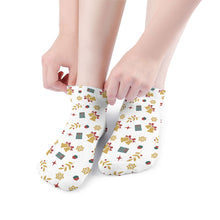 Cargar imagen en el visor de la galería, Calcetines cortos transpirables Calcetines deportivos (5 pares del mismo diseño) para mujer hombre FS0808023 Personalizados con impresión completa con Foto Logo Patrón Texto