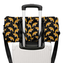 Cargar imagen en el visor de la galería, Bolsa de Viaje de Mano Impermeable Plegable de Gran Capacidad / Bolso Deportivo para Mujer Hombre XB0606010 Personalizada Impresion Completa de Una Imagen con Foto Logo Patrón Texto