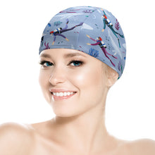 Cargar imagen en el visor de la galería, Gorro de natación con estampado unisex para adulto FS0809022 Personalizado Impresión con Foto Logo Patrón Texto