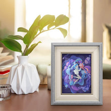 Cargar imagen en el visor de la galería, Marco de Fotos de Madera con Soporte Versión Vertical para Hogar Dormitirio Oficina JJ0533001 Personalizado Impresion Completa de Una Imagen con Foto Logo Patrón Texto