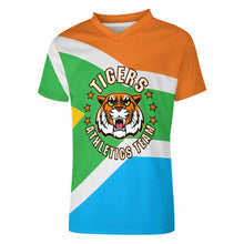 Cargar imagen en el visor de la galería, Camiseta Deportiva Transpirable de Fútbol Manga Corta para Hombre 3Z06 Personalizada con Impresión Completa de Una Imagen con Foto Logo Patrón Texto