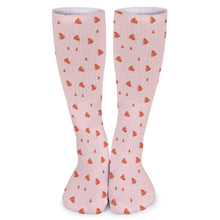 Cargar imagen en el visor de la galería, Calcetines Largos Medias transpirables (5 pares de la misma imagen) para mujer FS0808024 Personalizados con impresión completa con Foto Logo Patrón Texto