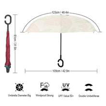 Cargar imagen en el visor de la galería, Paraguas Reverso del Coche con Diseño Personalizado Personalizada de Tus Imágenes o Nombres