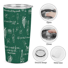 Cargar imagen en el visor de la galería, Taza de Coche / Taza Termo de Café de Acero Inoxidable 304 para Viaje JJ0520201 Personalizada con Impresión Completa de Una Imagen con Foto Logo Patrón Texto