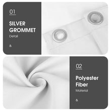 Cargar imagen en el visor de la galería, Cortina de Dos Piezas con Estampado Simétrico Opaca para Decoración Adorno de Ventana para Dormitorio Habitación JJ0519603 Personalizada Impresion Completa con Foto Logo Patrón Texto