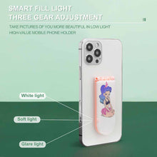 Cargar imagen en el visor de la galería, Soporte de Luz de relleno para selfie portalámparas del teléfono móvil ligero 3C0708005 Personalizado Personalizada con Foto, Texto o Logo