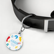 Cargar imagen en el visor de la galería, Placa para Perro Gato / Tarjeta de Identificación Etiqueta de Mascota CW1501012 Personalizada Impresion Completa de Una Imagen con Foto Logo Patrón Texto