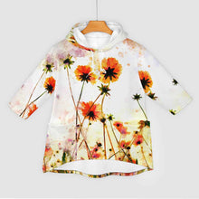 Cargar imagen en el visor de la galería, Sudadera con Capucha con Oreja Animal Suelta de Manga 3/4 para Mujer SDS004 Personalizada Impresion Completa de Una Imagen con Foto Logo Patrón Texto