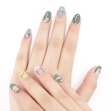 Cargar imagen en el visor de la galería, Pegatinas de Esmaltes de Uñas / Tiras de Uñas Envolturas Completas Autoadhesivas BG1604007 Personalizadas con impresión completa de múltiples imágenes con Foto Logo Patrón Texto