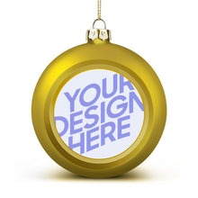 Cargar imagen en el visor de la galería, Bola Navideña de Decoracion Bola de Adorno de Navidad de PC de Plástico JJ0525029 Personalizada Impresion Completa de Una Imagen con Foto Logotipo Patrón Texto