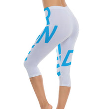 Cargar imagen en el visor de la galería, Pantalones 3/4 de Yoga Leggings de Cintura Alta de Fitness Ejercicio para Mujer SY009 Personalizados con Impresión Completa de una imagen con Foto Logo Patrón Texto