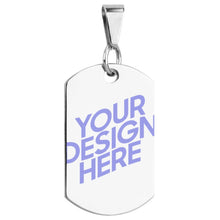 Cargar imagen en el visor de la galería, Placa para Perro Gato / Tarjeta de Identificación Etiqueta de Mascota CW1501012 Personalizada Impresion Completa de Una Imagen con Foto Logo Patrón Texto