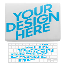 Cargar imagen en el visor de la galería, Conjunto de Membrana Protectora de Teclado de Portátil Apple con Diseño Personalizado de Tus Textos y Fotos Online