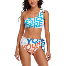 Cargar imagen en el visor de la galería, Bikini / Traje de baño de moda sexy para Mujer BK2119 Personalizado con impresión completa de múltiples imágenes con Foto Logo Patrón Texto