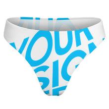 Cargar imagen en el visor de la galería, Braga / Parte de Abajo de Bikini para Mujer NZ207 Personalizada con impresión completa de una sola imagen con Foto Logo Patrón Texto