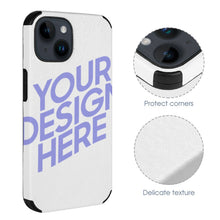 Cargar imagen en el visor de la galería, Carcesas Protectoras de iPhone 14 Series / Fundas de Fibra de Cuero para iPhone 14 / 14 Plus / iPhone 14 Pro / 14 Pro Max 3C0705126 Personalizada Impresion Completa de Una Imagen con Foto Logo Patrón Texto
