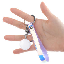 Cargar imagen en el visor de la galería, Llavero con Pulsera de Láser con Diseño Personalizado de Tu Texto o Foto