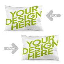 Cargar imagen en el visor de la galería, Almohada de Poliéster en Rectangular Personalizada con Tu Imagen o Foto (Impresión a Doble Cara)