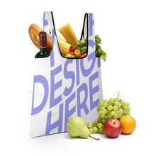 Cargar imagen en el visor de la galería, Bolsa de compras plegable ligera XB0601029 Personalizada con Impresión Completa con Foto Logo Patrón Texto