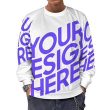 Cargar imagen en el visor de la galería, Sudadera de hombre A27H personalizado con patrón foto texto (impresión de imagen única)