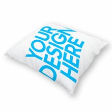 Cargar imagen en el visor de la galería, Funda de Cojín de Felpa con Impresión a Doble Cara de Diseño Personalizado Personalizada con Foto, Texto o Logo