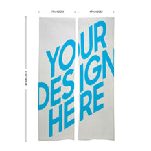 Cargar imagen en el visor de la galería, Cortina de Puerta con Diseño Personalizado Personalizada con Foto, Texto o Logo