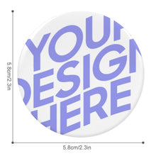 Cargar imagen en el visor de la galería, Insignias de Pin Plásticas 58mm / Botón de Pin Redondo para Ropa Mochila Chaqueta Sombrero SS1404006 Personalizadas con Impresión Completa de Una Imagen con Foto Logo Patrón Texto