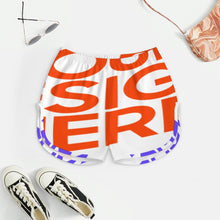 Cargar imagen en el visor de la galería, Pijama de verano para mujer pijama de tirantes de satén de 2 piezas personalizado con patrón foto texto (impresión de imagen única)