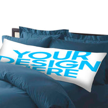 Cargar imagen en el visor de la galería, Funda de Almohada de Poliéster en Rectangular con Impresión a Cara Sola de Personalizado Personalizada con Foto, Texto o Logo