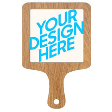 Cargar imagen en el visor de la galería, JJ0522080 Impresión a una cara posavasos bandeja de madera y cerámica Personalizado con Foto o Mensajes de Texto