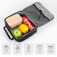 Cargar imagen en el visor de la galería, XB0602023 Bolsa Bolso Paquete de comida cuadrada Personalizado con Foto o Mensajes de Texto - una talla
