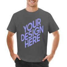 Cargar imagen en el visor de la galería, Camiseta Algodón 100% cómodo manga corta suave para hombre FS0803128 Personalizada con Impresión Frontal de una imagen con Foto Logo Patrón Texto