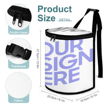 Cargar imagen en el visor de la galería, Bolsa de Basura del Coche / Cubo de Basura para Automóvil QC1104030 Personalizada Impresión Completa de Dos Imágenes con Foto Logo Patrón Texto