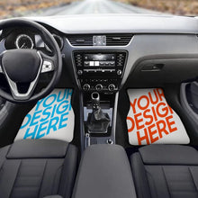 Cargar imagen en el visor de la galería, Juego de alfombrillas para coche con impresión de varias imágenes (4 piezas) Alfombrillas universales Personalizada con foto logo patrón texto