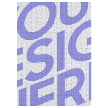 Cargar imagen en el visor de la galería, Puzzle Rompecabezas Versión Vertical de Madera Reutilizable para Niños Adolescentes Adultos GY0907012 Personalizado con impresión completa con Foto Texto Patrón