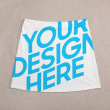 Cargar imagen en el visor de la galería, Falda Mini / Falda corta Sexy Estampado para mujer ALQ Personalizada con Impresión Completa de una imagen con Foto Logo Patrón Texto