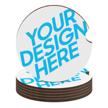 Cargar imagen en el visor de la galería, Posavasos de Coche con Diseño Personaliza deTus Imágenes o Nombres