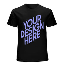 Cargar imagen en el visor de la galería, Camiseta Algodón 100% cómodo manga corta suave para hombre FS0803128 Personalizada con Impresión Frontal de una imagen con Foto Logo Patrón Texto