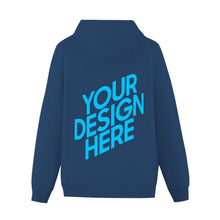 Cargar imagen en el visor de la galería, Sudadera Suelta de Algodón con Capucha y Bolsillo Canguro para Mujer FS0816016 Personalizada con Impresión Trasera con Foto Logo Patrón Texto