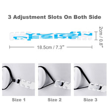 Cargar imagen en el visor de la galería, Cinturón Ajustable de Orejas Anti-Estrangulamiento de Mascarilla para Adultos con Diseño Personalizado con Tus Fotos o Textos