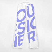 Cargar imagen en el visor de la galería, Pantalones de Pijama para Mujer / Pantalón de Pijama Largo Elástico Suave Ligero para Estar en Casa EEP Personalizados Impresion Completa de Una Imagen con Foto Logo Patrón Texto