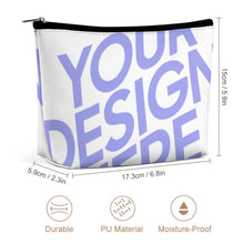 Cargar imagen en el visor de la galería, Neceser de PU / Bolso Cosmético de Mano / Bolsa de Maquillaje XB0606012 Personalizada Impresion Completa de Una Imagen con Foto Logo Patrón Texto