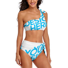 Cargar imagen en el visor de la galería, Bikini de Dos Piezas para Mujer BK2119 Personalizado con impresión completa de una sola imagen con Foto Logo Patrón Texto
