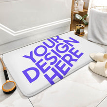 Cargar imagen en el visor de la galería, Alfombrilla de baño antideslizante (versión gruesa) personalizado con patrón foto texto
