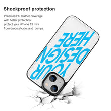 Cargar imagen en el visor de la galería, Fundas para Apple 13 con tapa Bolsillo de tarjeta de cuero Compatible con iPhone13 mini iPhone 13 Pro Max 3C0705096 Personalizado Personalizada con Foto, Texto o Logo