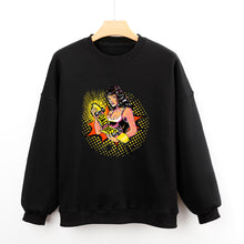Cargar imagen en el visor de la galería, Sudadera para mujer con mangas abullonadas de vellón holgada con cuello redondo y hombros caídos casual NZ2205185 D85 Personalizada con Foto, Texto o Logo