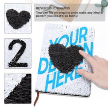 Cargar imagen en el visor de la galería, Cuaderno de lentejuelas para niñas y niños BG1613016 Personalizado Personalizada con Foto, Texto o Logo